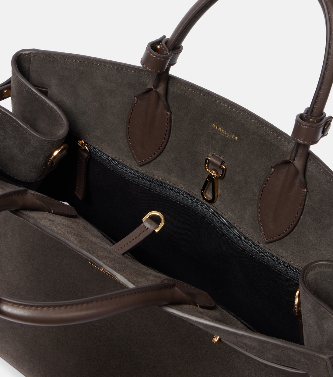 Sac Hudson en daim et cuir | DeMellier