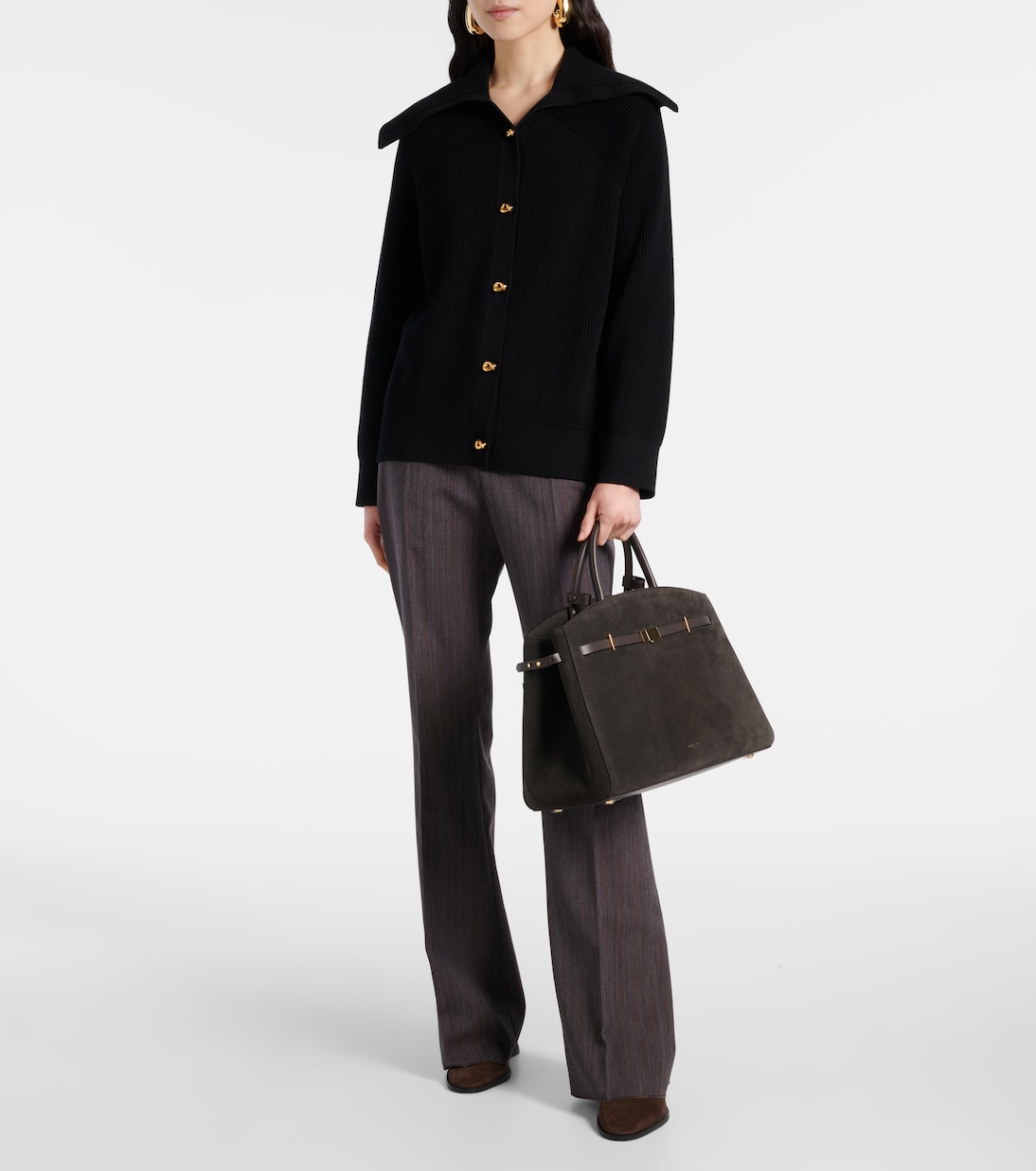 Sac Hudson en daim et cuir | DeMellier