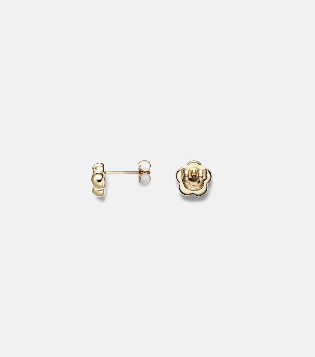 Orecchini Crosby in oro 10kt con diamanti | Stone and Strand