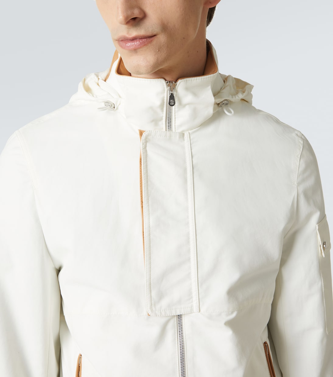 Jacke aus einem Baumwollgemisch | Brunello Cucinelli