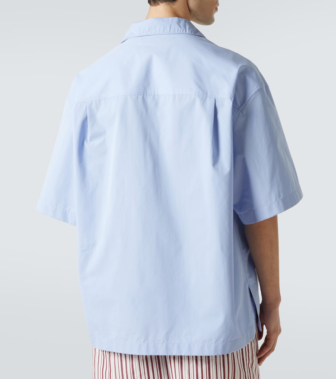 Hemd Double G aus Baumwollpopeline | Gucci