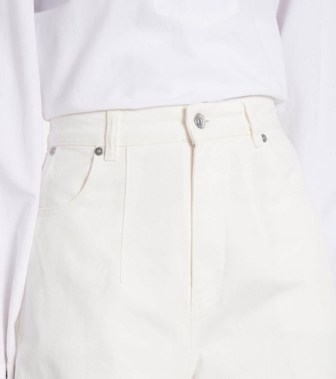 Jeans a gamba larga a vita alta | Victoria Beckham