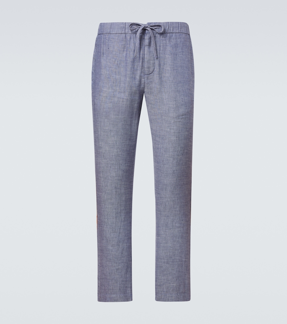 Pantalones rectos Oscar de lino y algodón | Frescobol Carioca