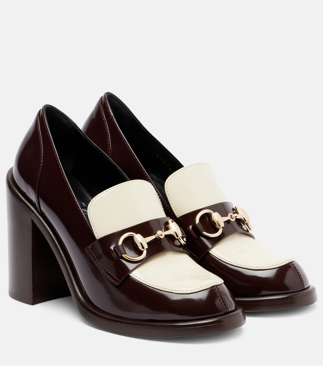 Savoy Horsebit leather loafer pumps | Gucci