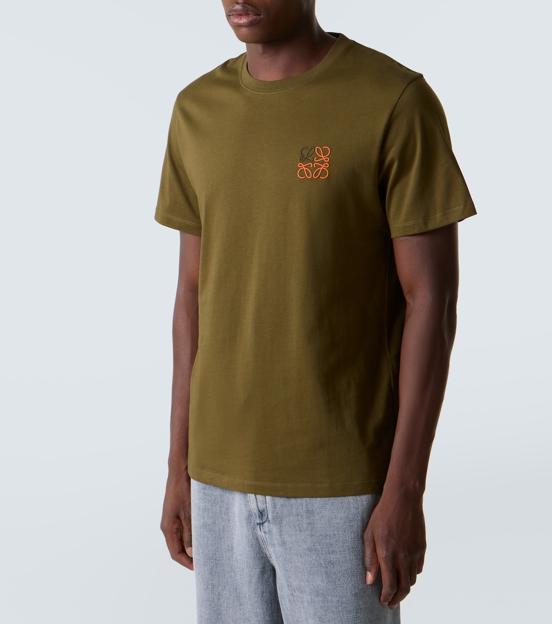 T-Shirt Anagram aus Baumwoll-Jersey | Loewe