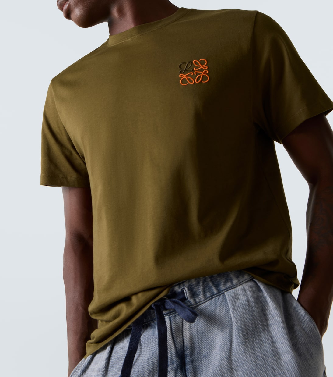 T-Shirt Anagram aus Baumwoll-Jersey | Loewe