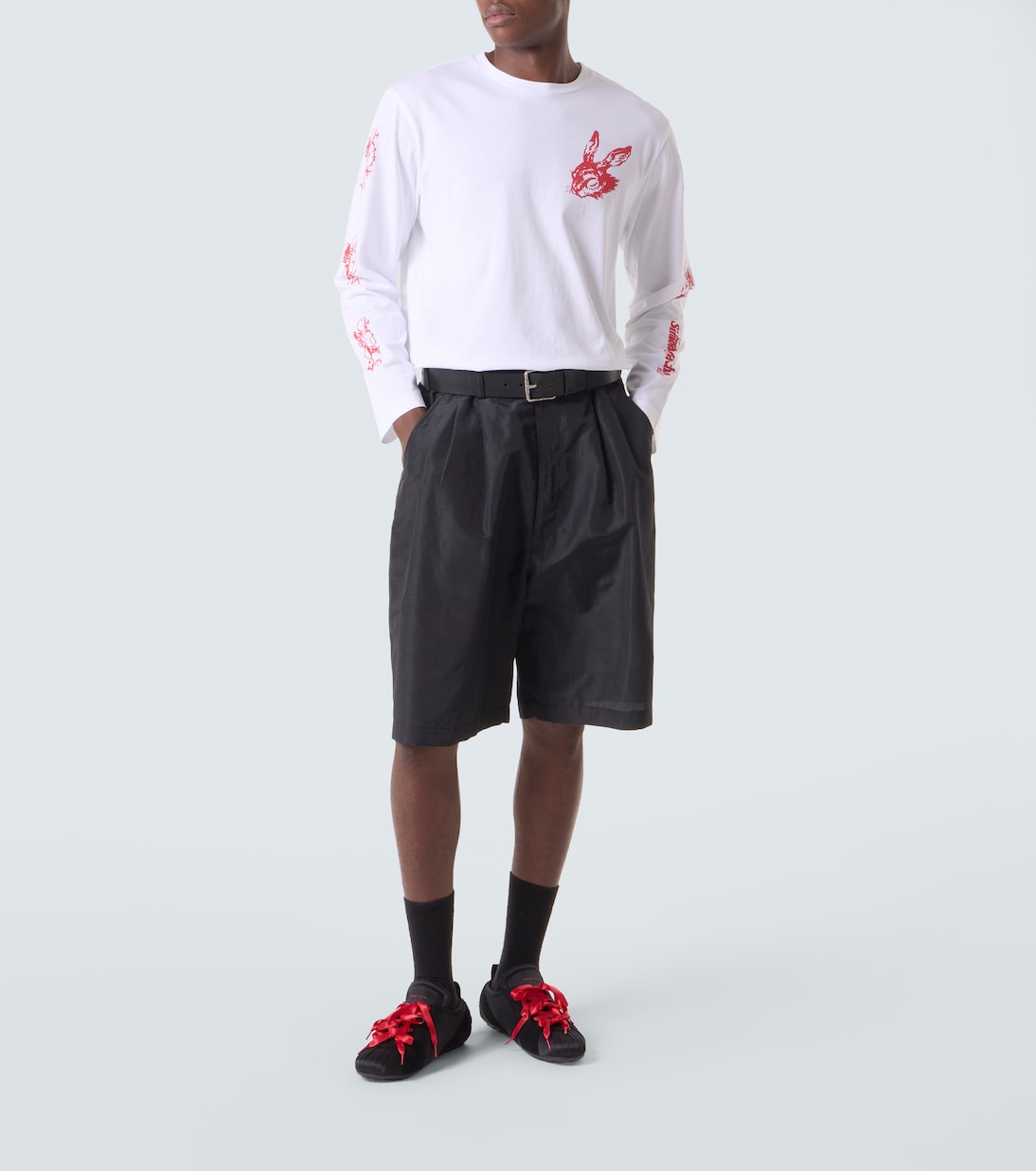 Tortoise & Hare cotton jersey T-shirt | Simone Rocha