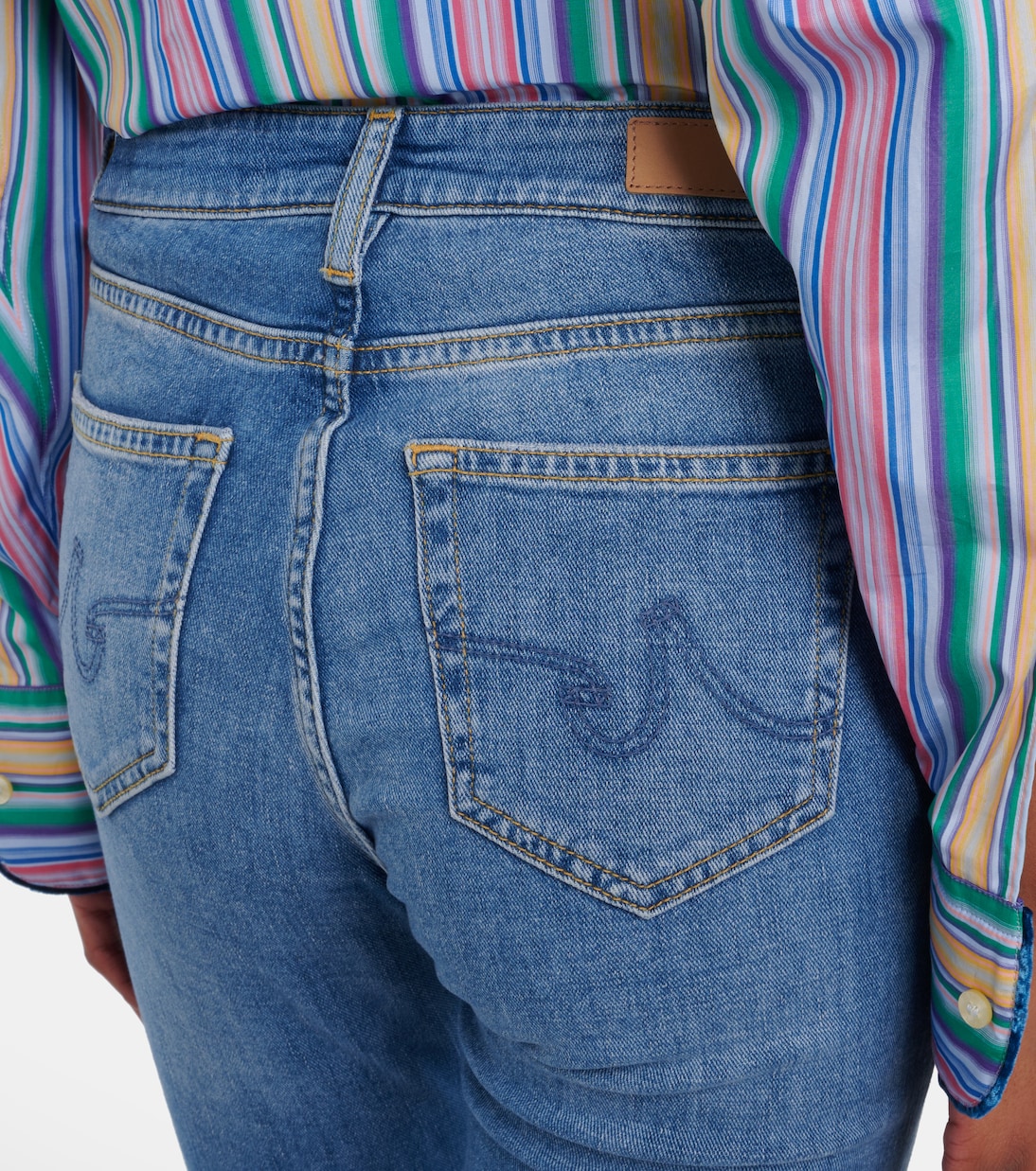Low-Rise Bootcut Jeans The Legging | AG Jeans