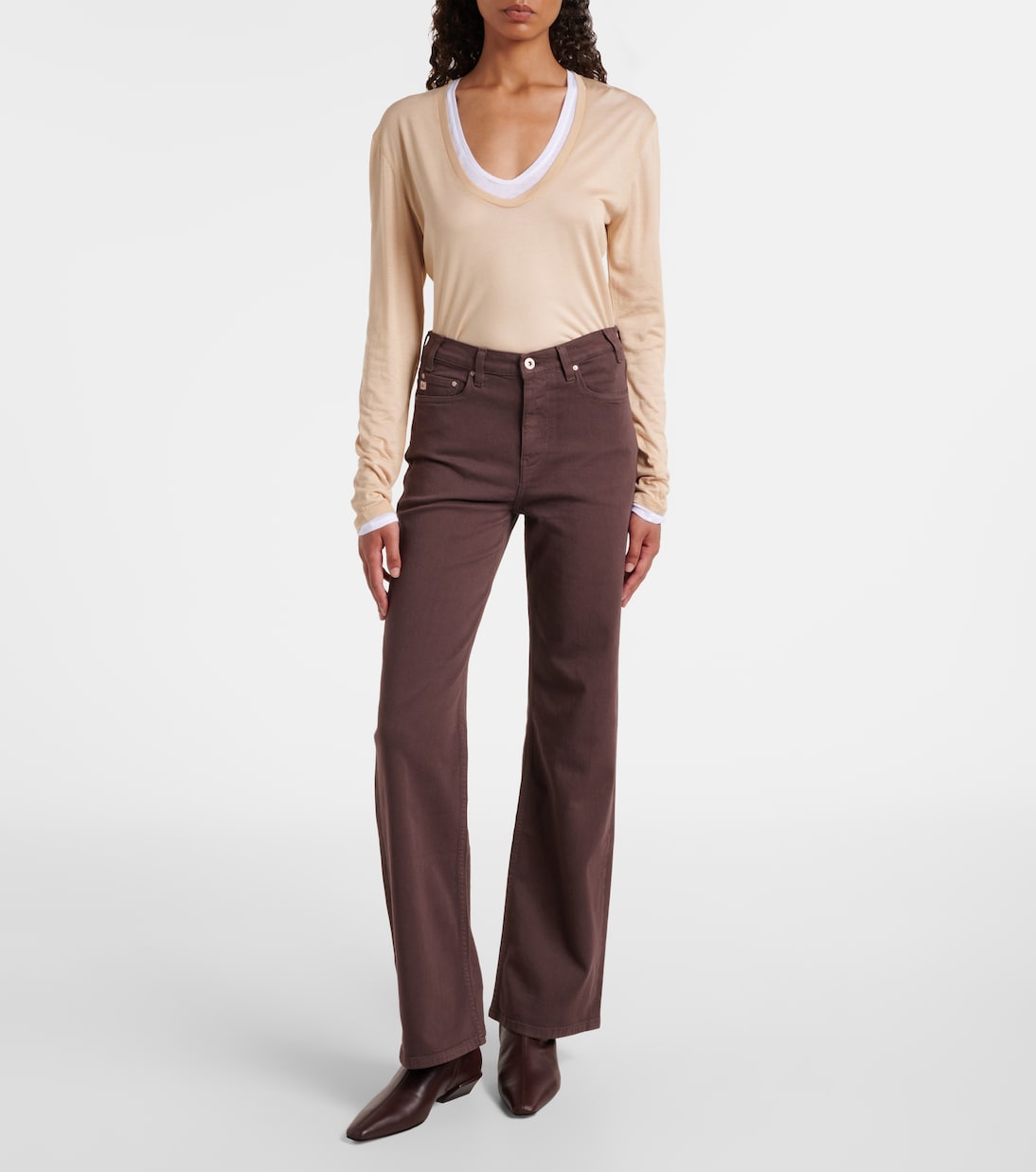 New Baggy wide-leg jeans | AG Jeans