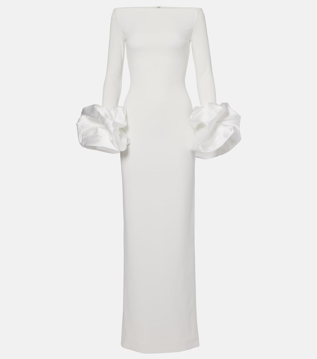 Talia off-shoulder gown  | Solace London