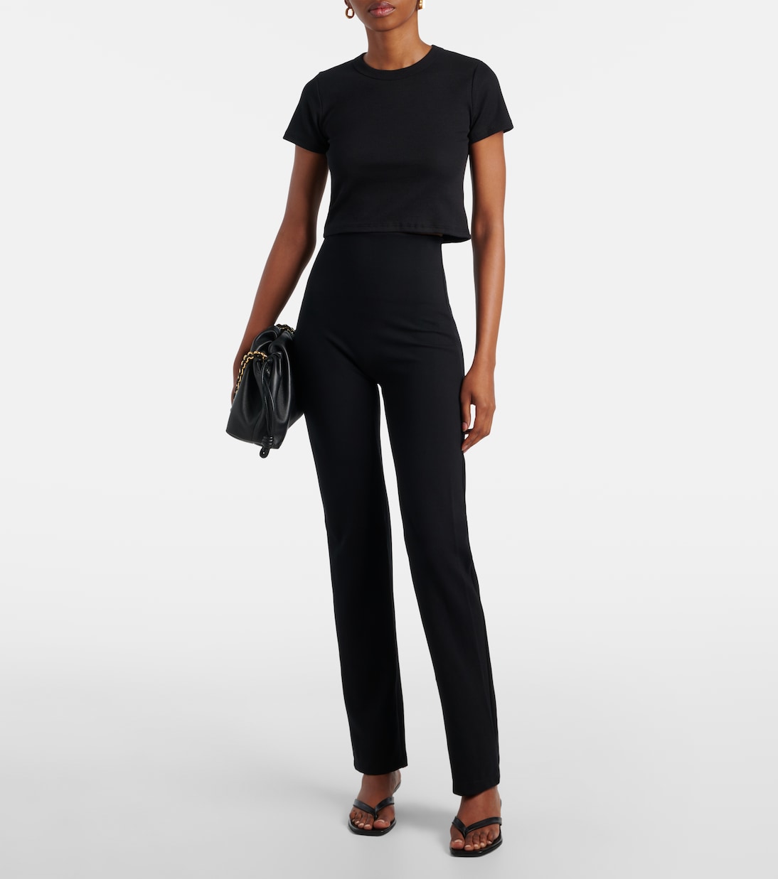 Rio high-rise slim pants | Leset