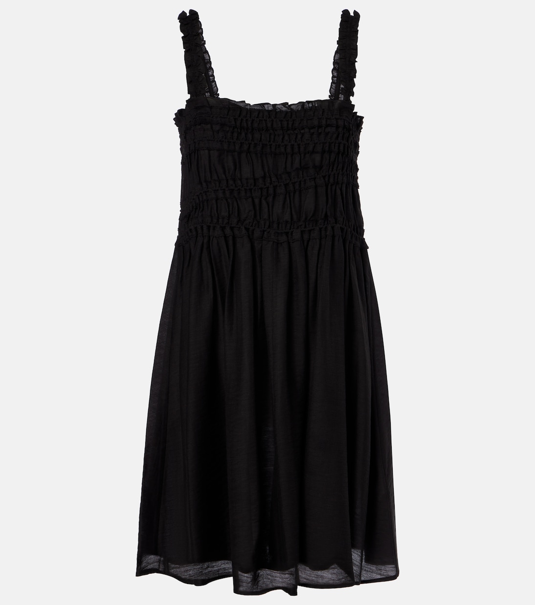 Smocked minidress | Tory Burch