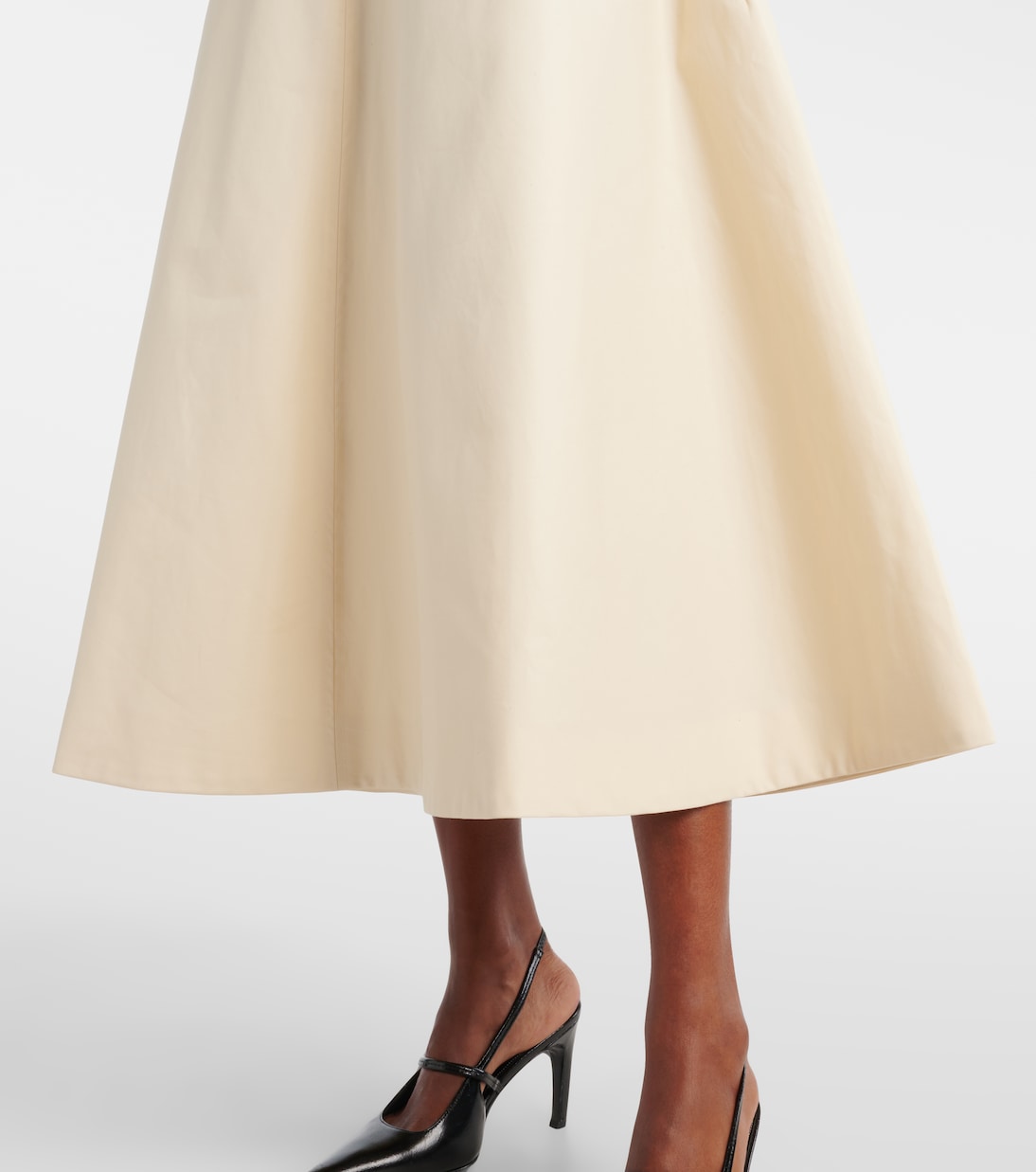 Celeste cotton midi skirt | Entire Studios