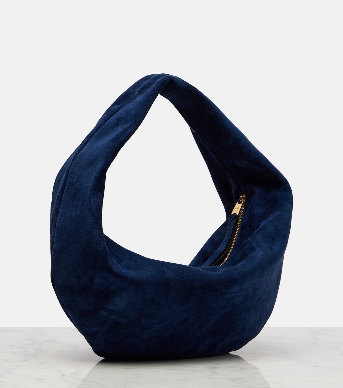 Olivia Medium suede shoulder bag | Khaite