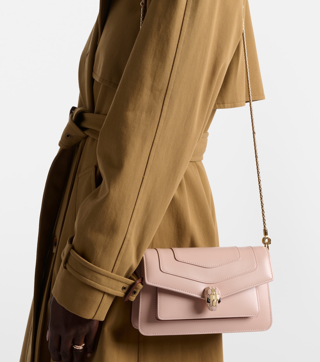 Borsa a spalla Serpenti Forever in pelle  | Bvlgari