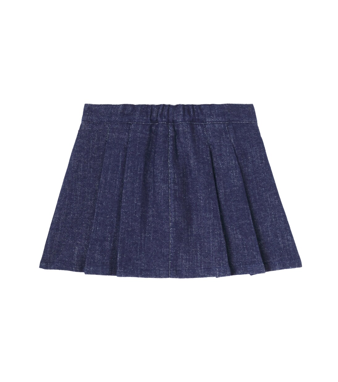 Pleated denim skirt | Il Gufo