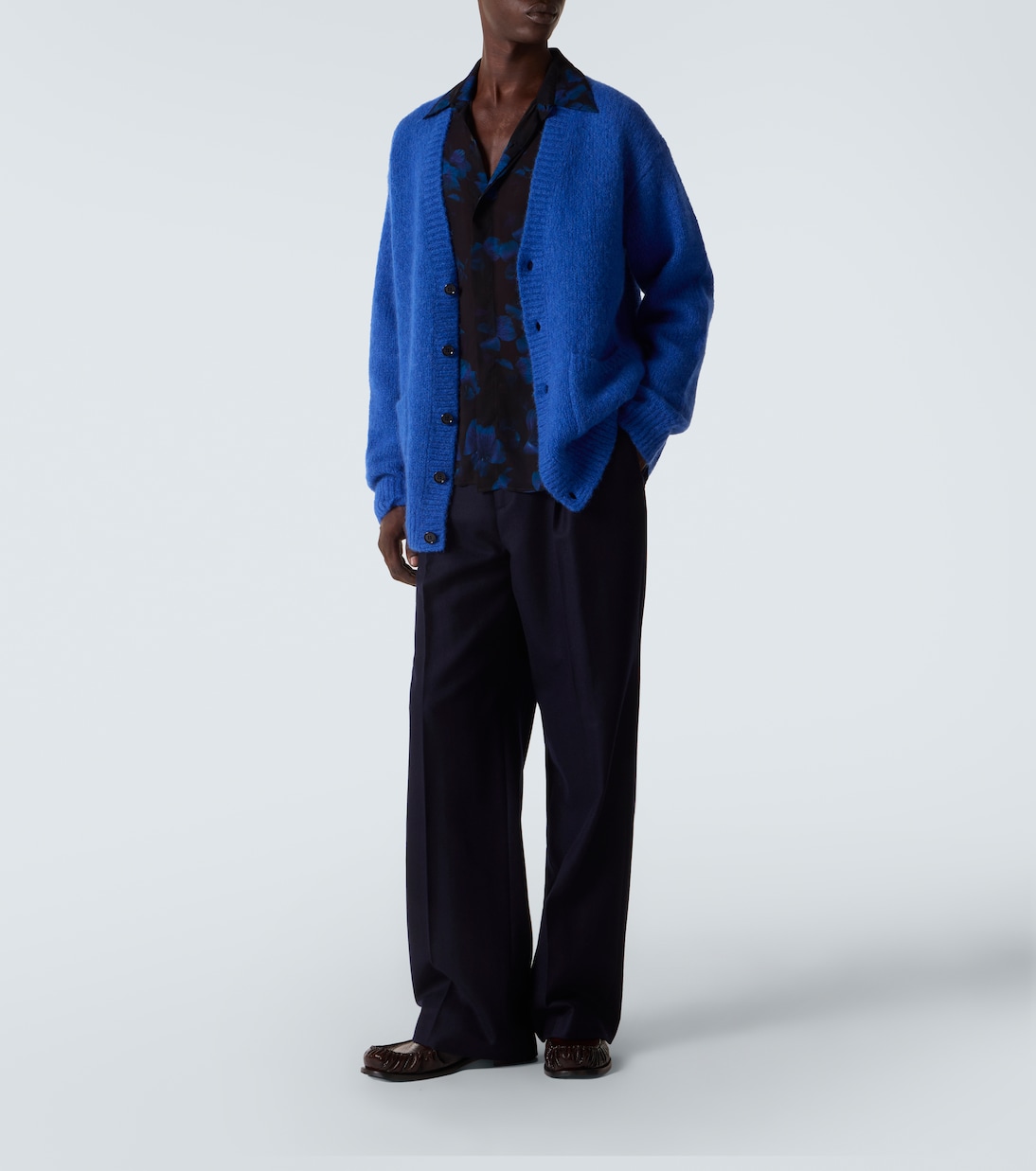 Sheer floral shirt | Dries Van Noten