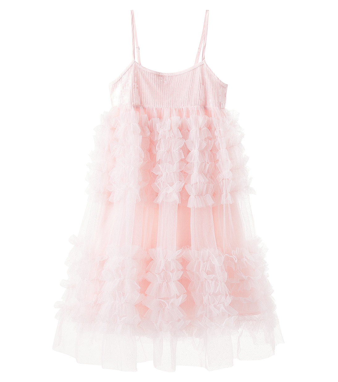 Abito Diamond Dust in tulle con volant | Tutu Du Monde
