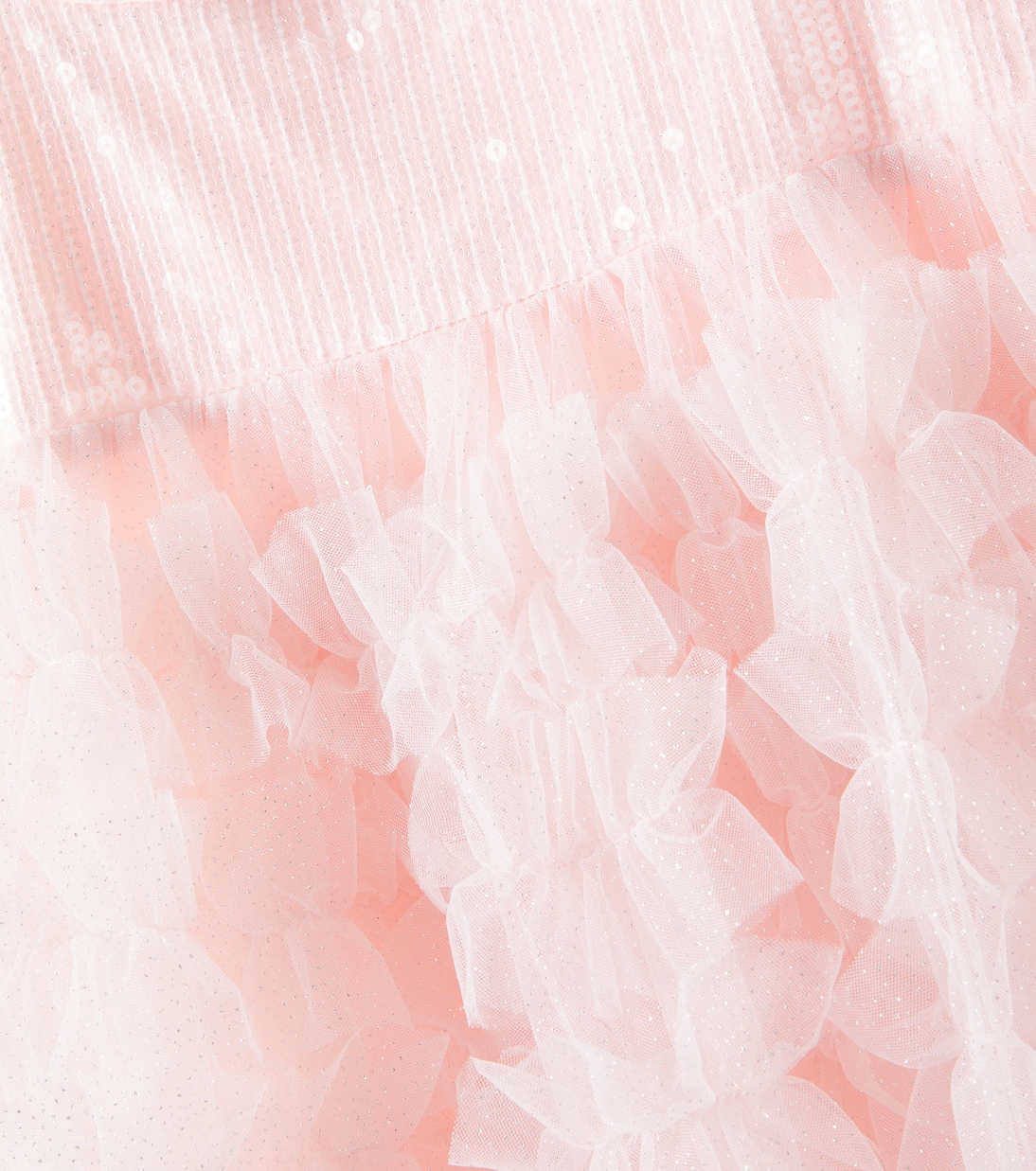 Abito Diamond Dust in tulle con volant | Tutu Du Monde