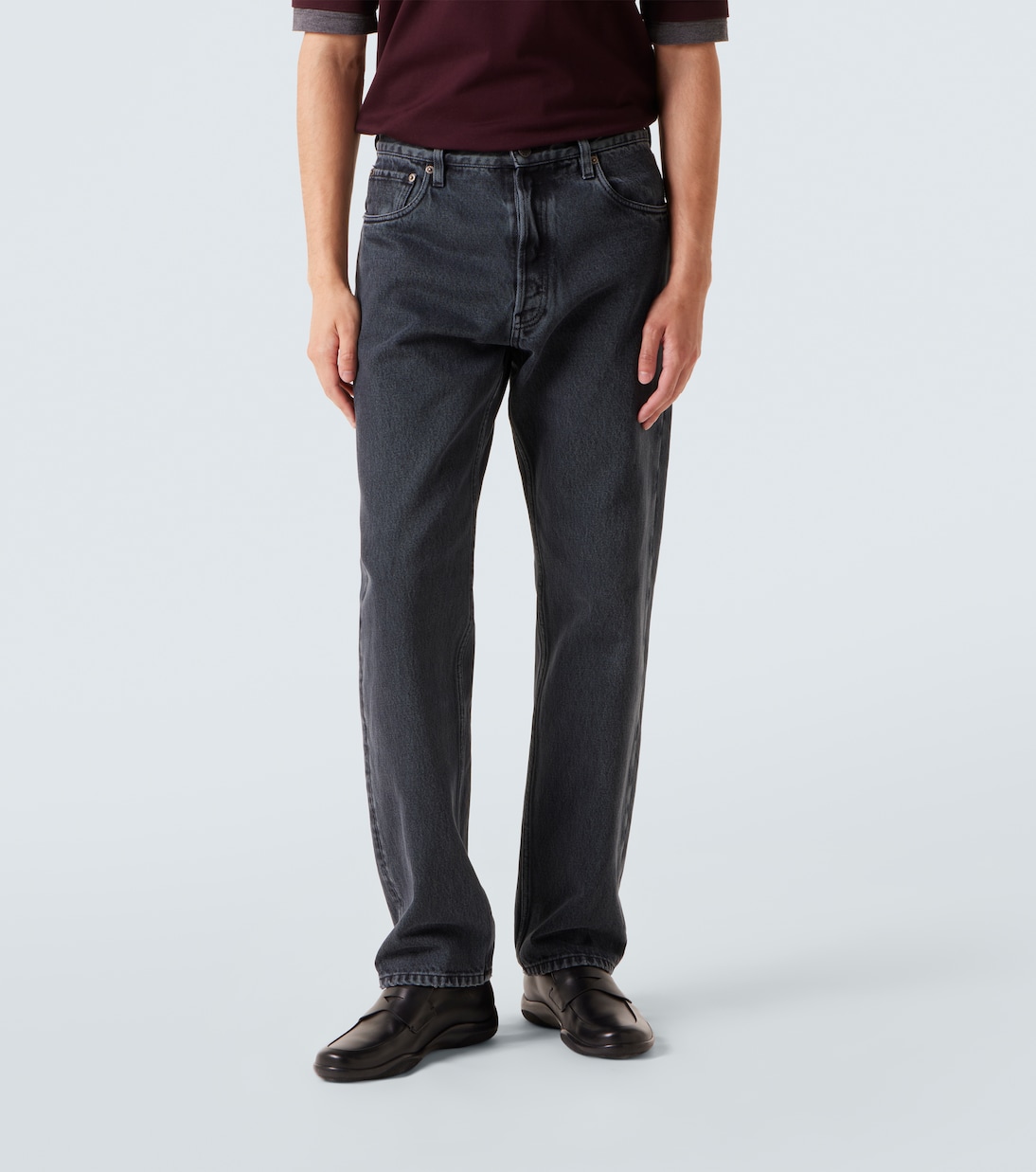 Mid-Rise Straight Jeans | Prada
