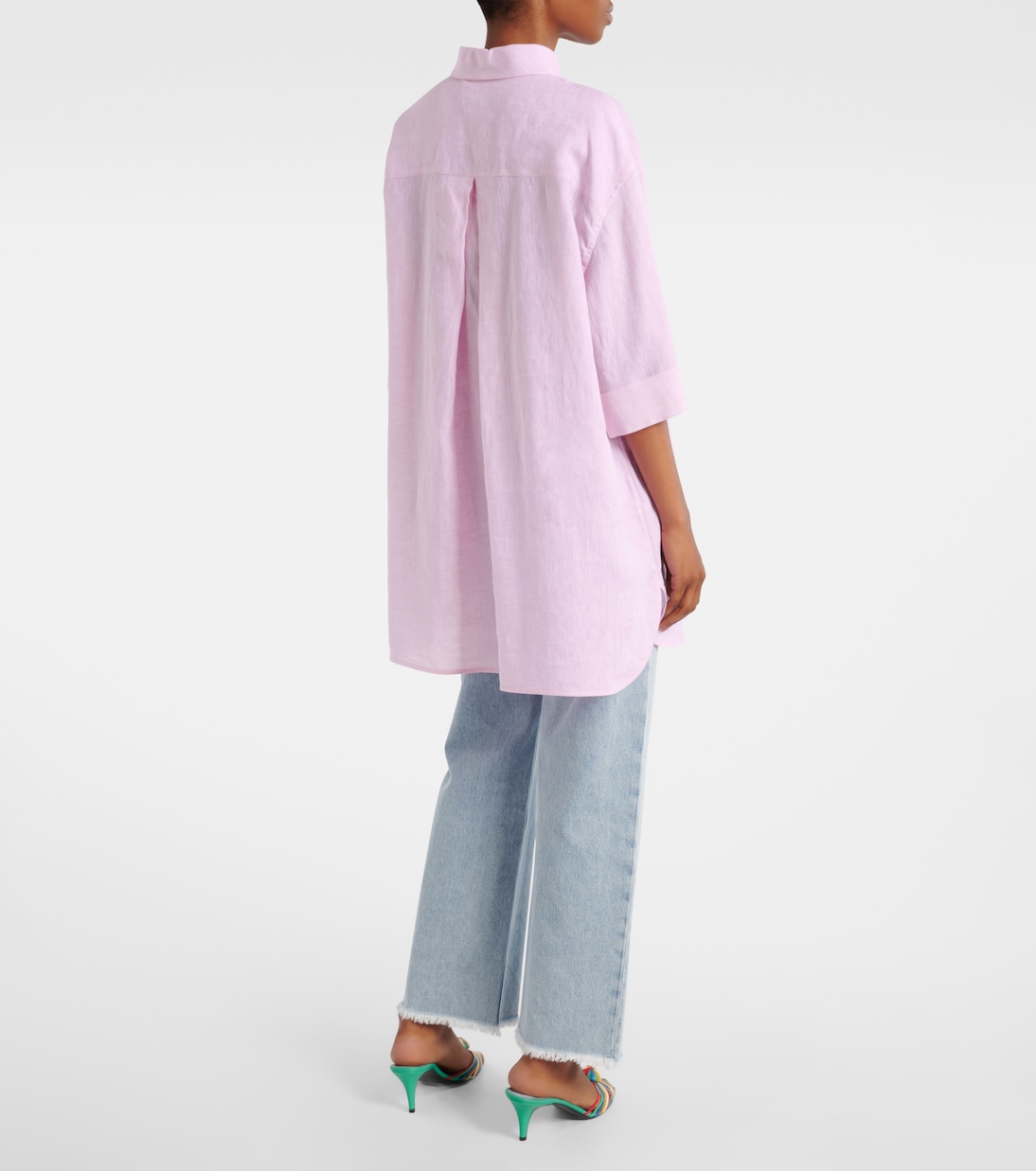 Polo oversized de lino | Valentino