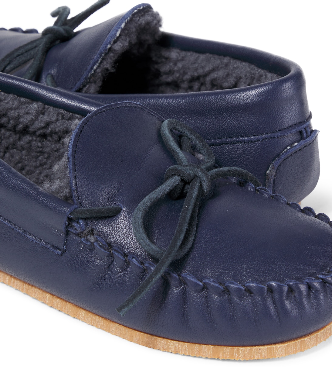 Mocasines de piel con borrego | PèPè