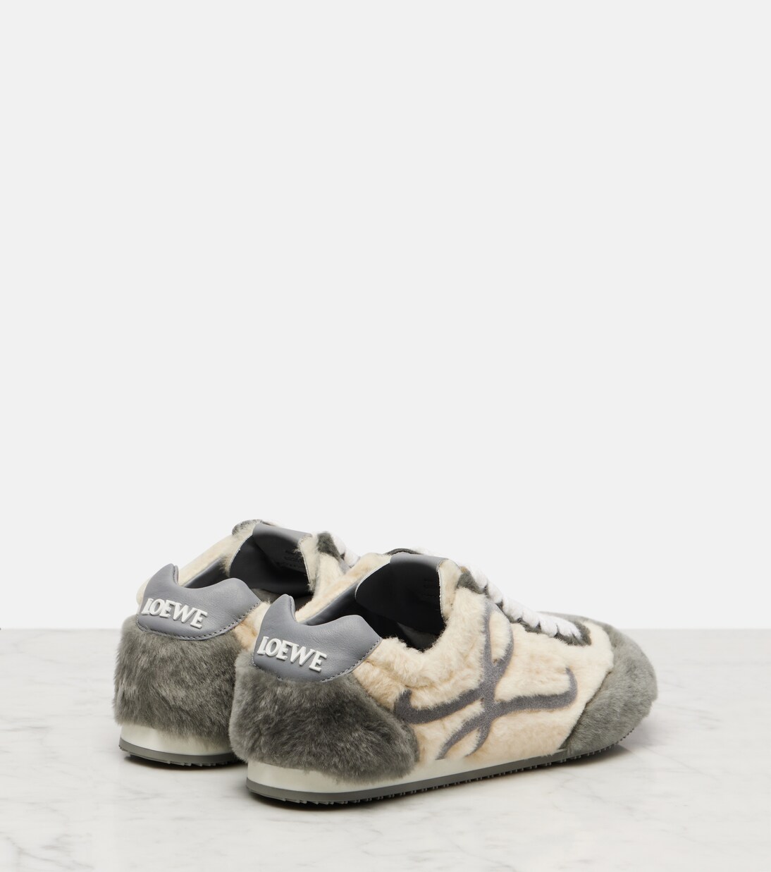 Sneakers Ballet Runner 2.0 mit Shearling | Loewe