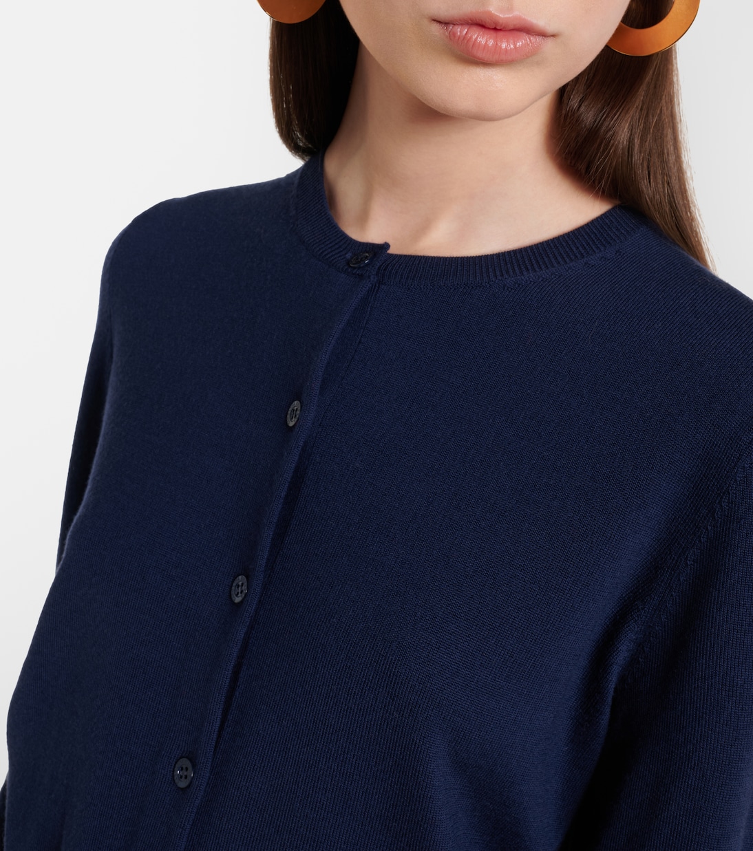 Cropped wool cardigan | Carolina Herrera