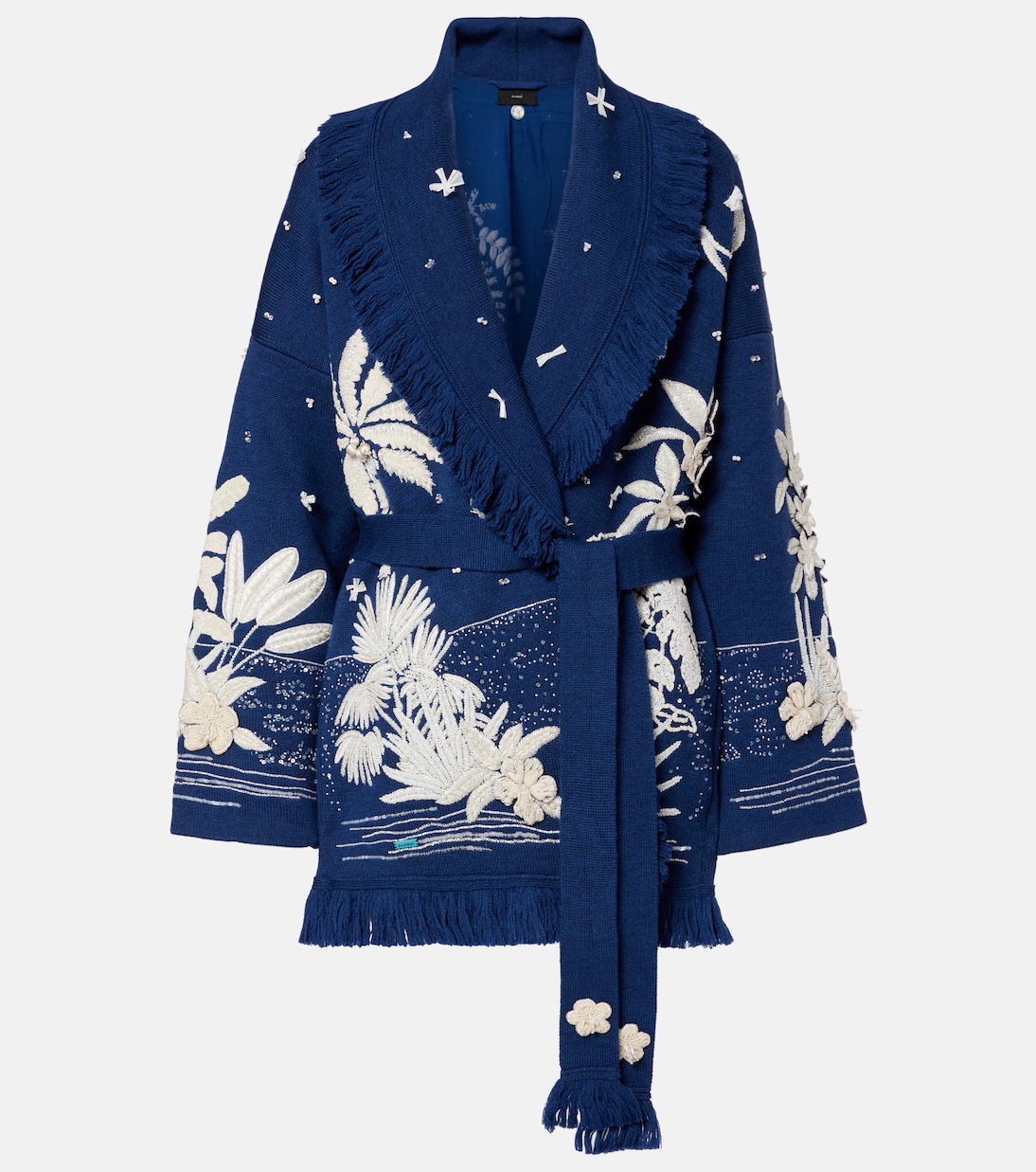 Postcard From Paradise wool cardigan | Alanui