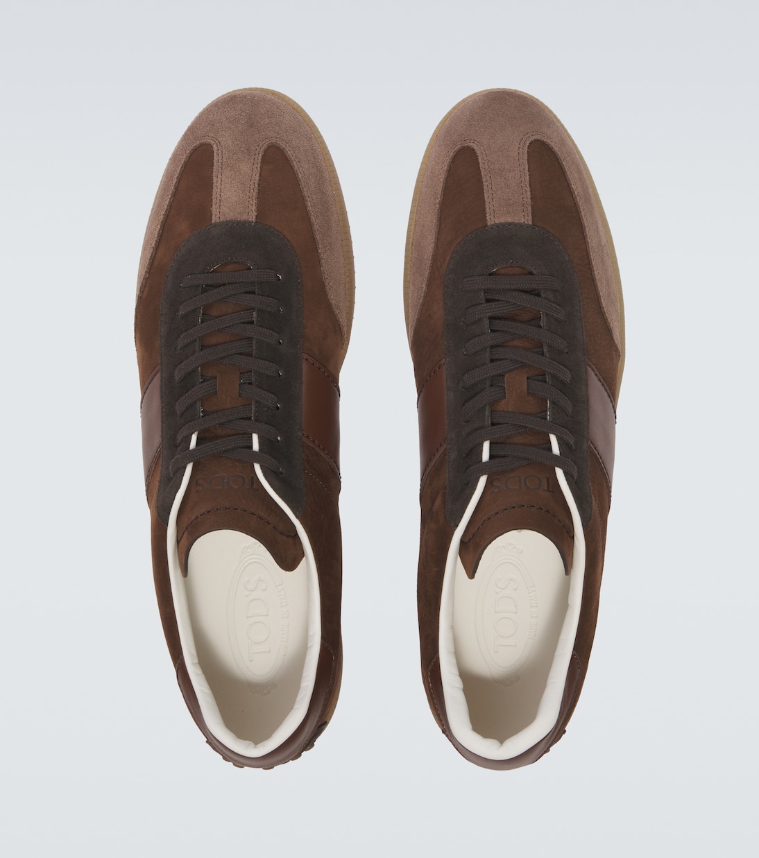 Tabs leather and suede sneakers | Tod's