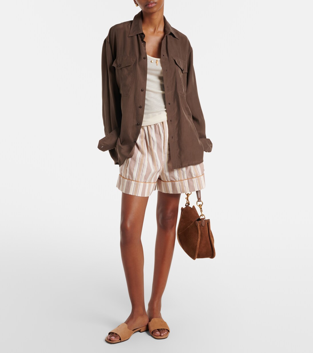 Mules Dina en daim | Jimmy Choo