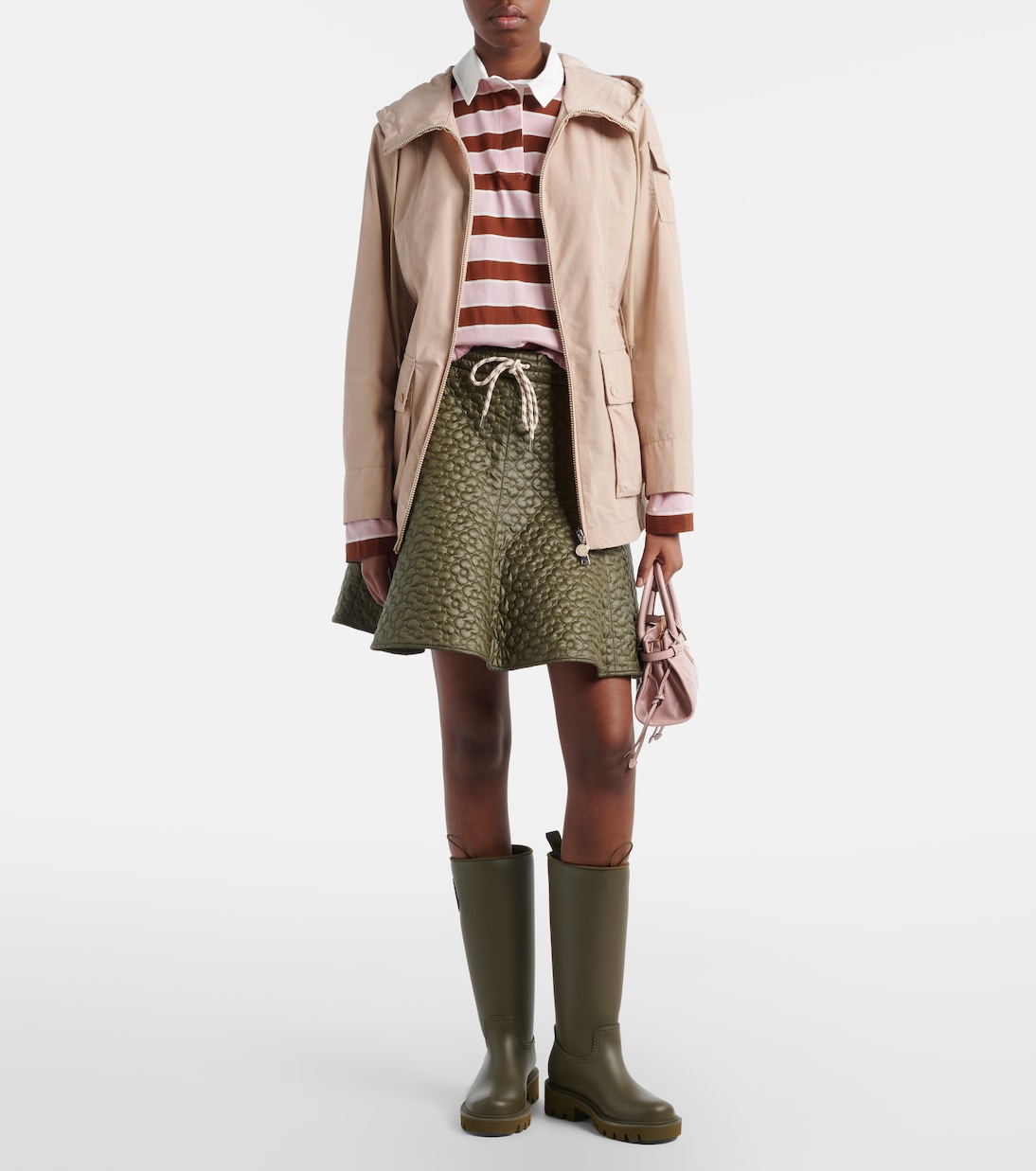 Leandro technical poplin parka | Moncler