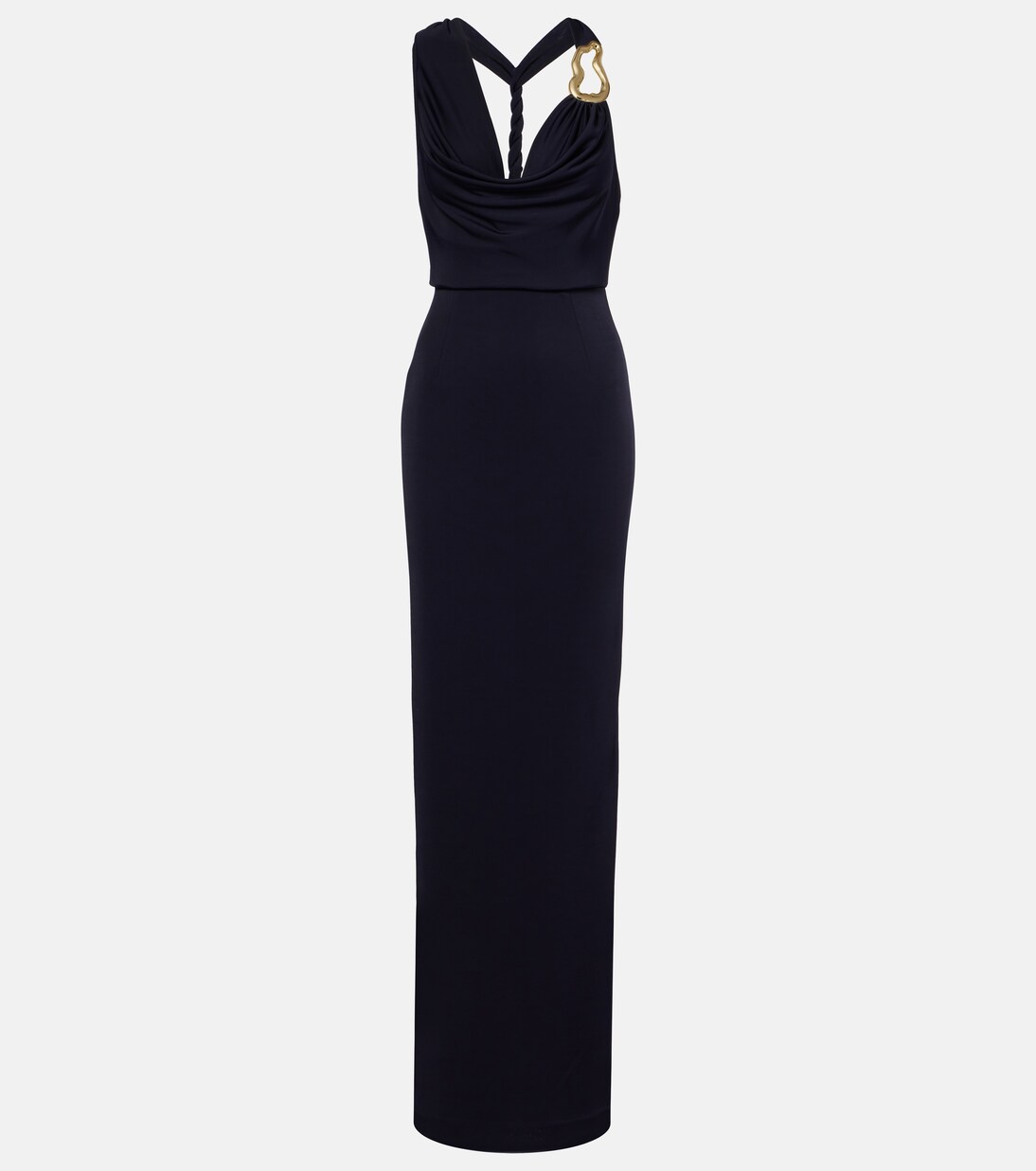 Ayesha embellished halterneck gown | Rebecca Vallance