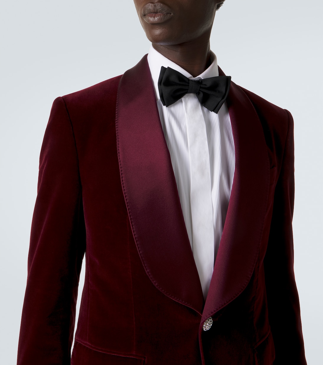 Cotton-blend velvet tuxedo jacket | Dolce&Gabbana