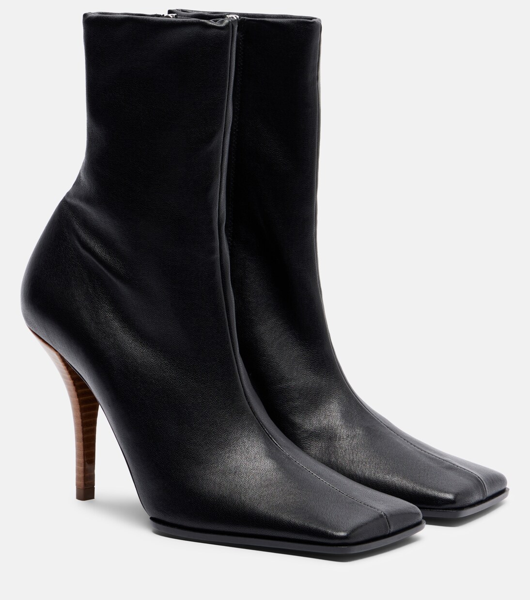 Leather ankle boots | Alaïa