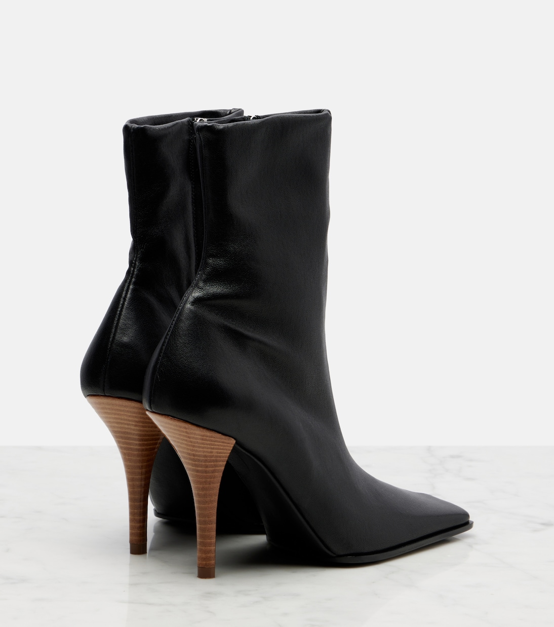 Leather ankle boots | Alaïa