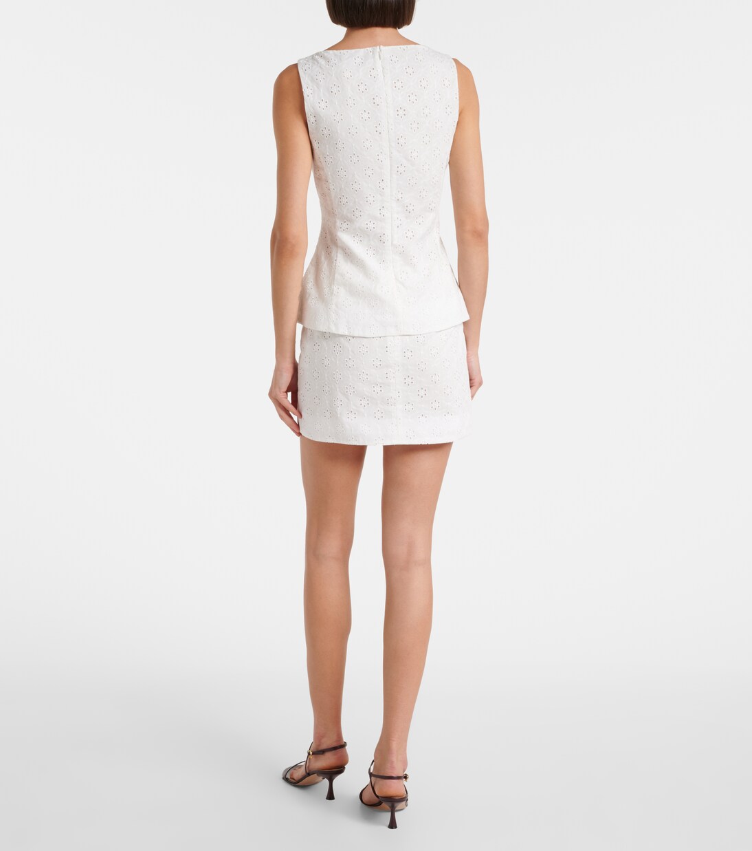 Loma broderie anglaise miniskirt | Faithfull