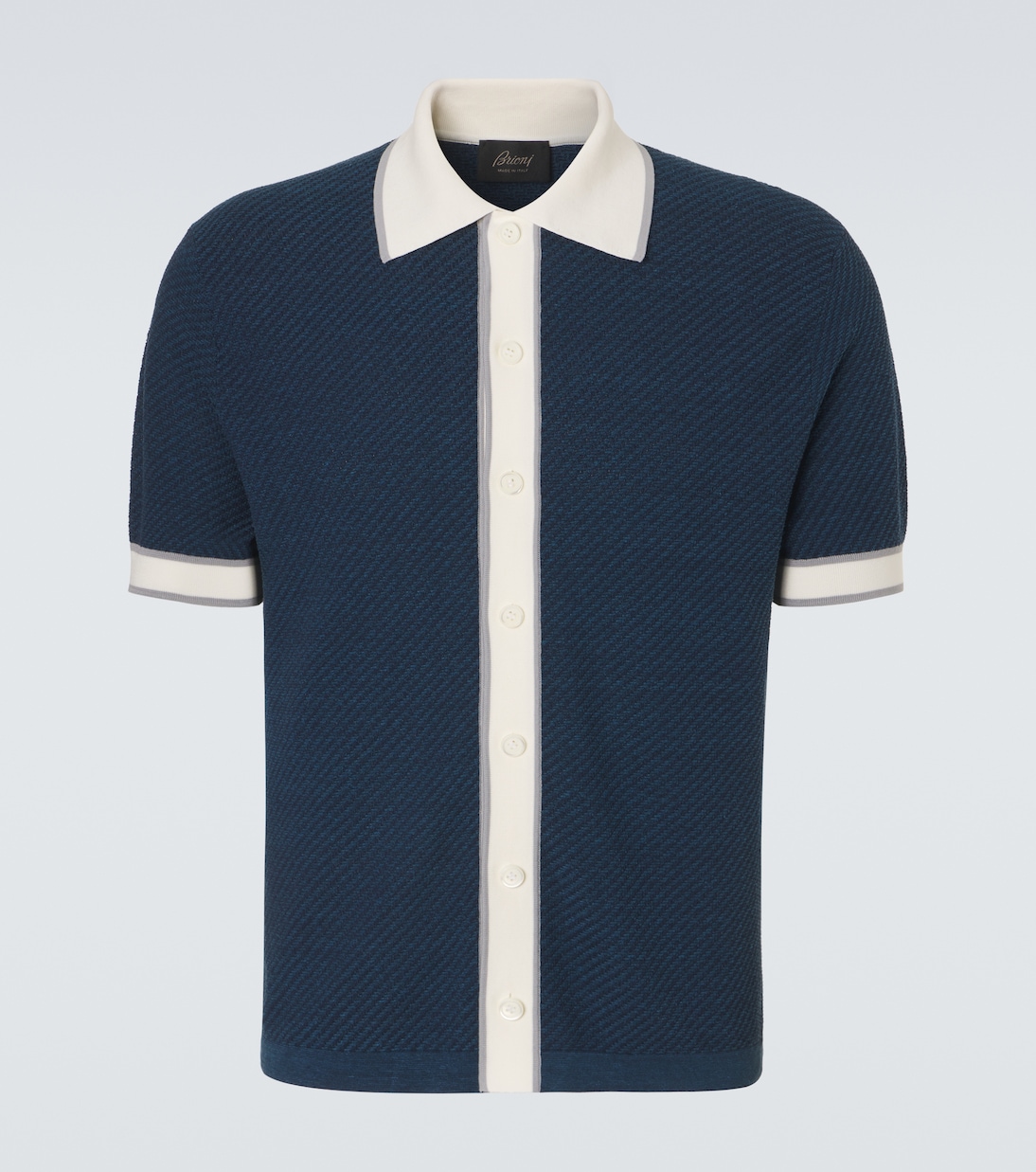 Linen, cotton, and silk shirt | Brioni