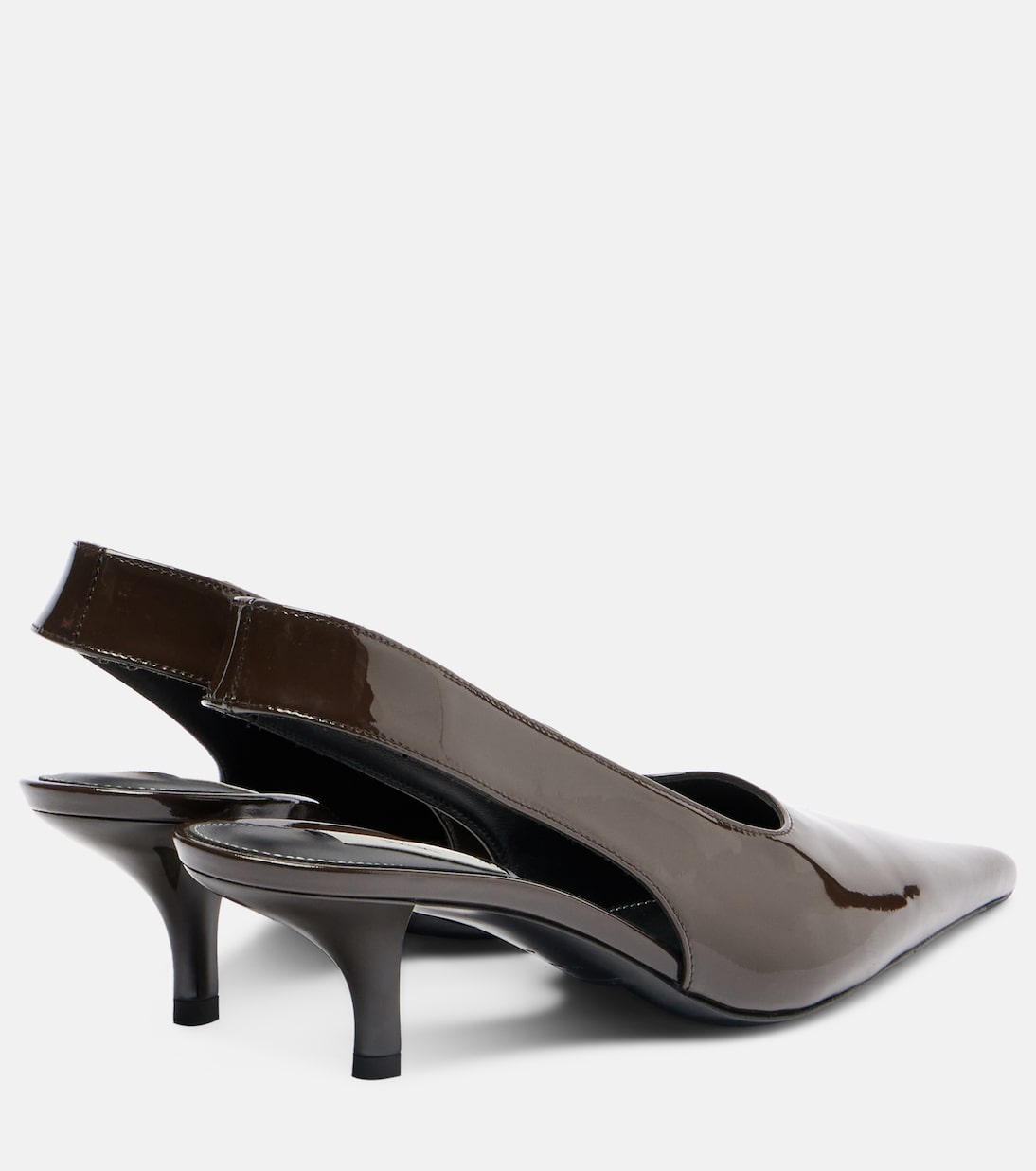 Patent leather slingback pumps | Toteme