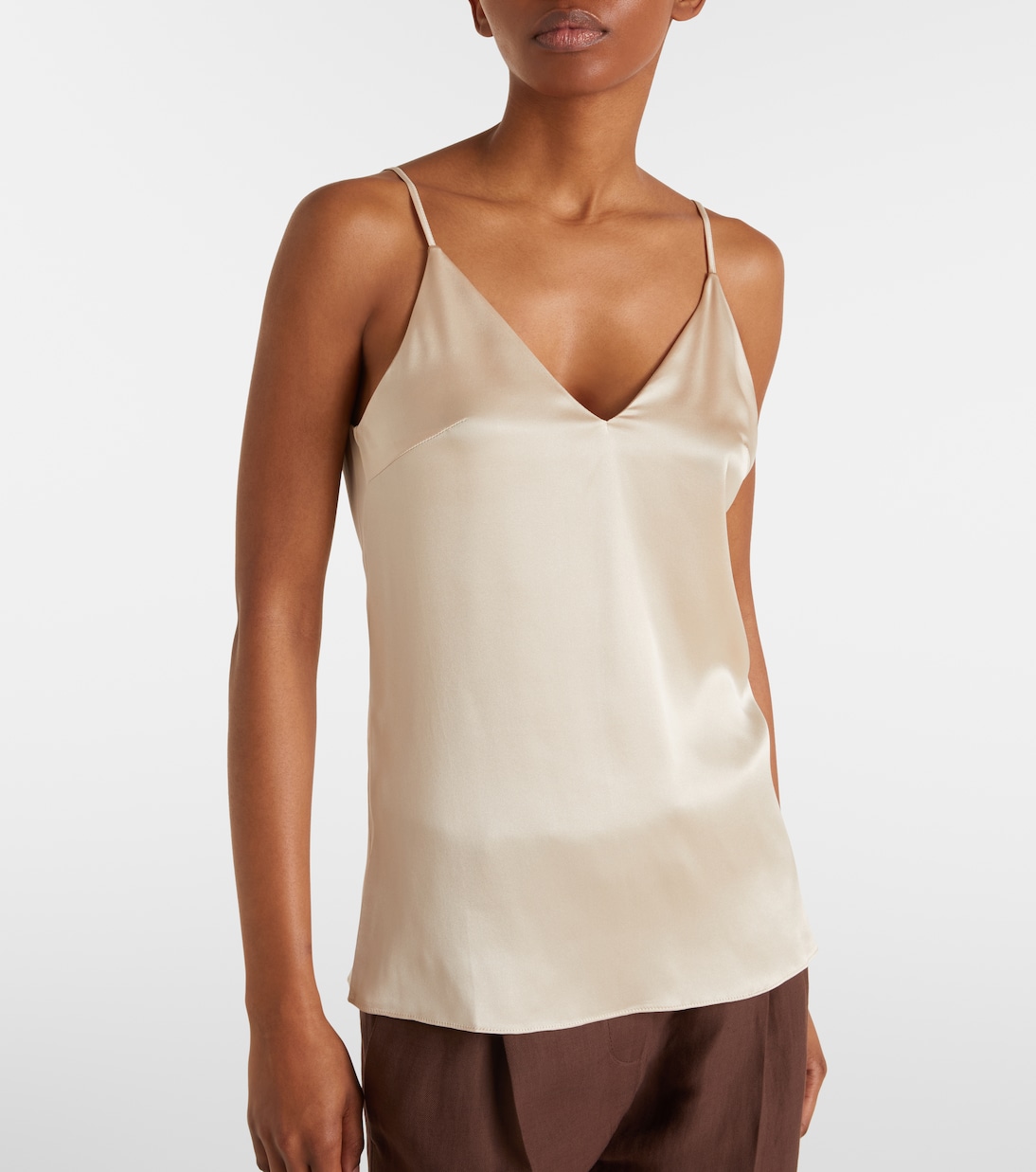 Top aus Satin | Brunello Cucinelli