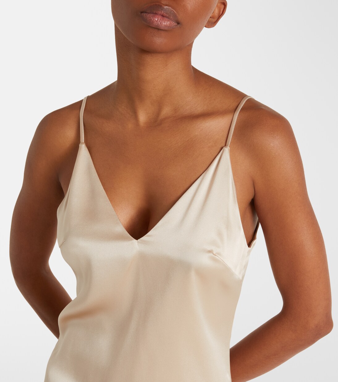 Top aus Satin | Brunello Cucinelli