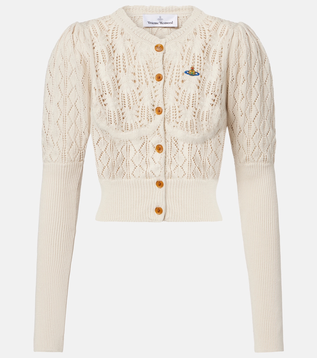 Ella pointelle cotton cardigan | Vivienne Westwood