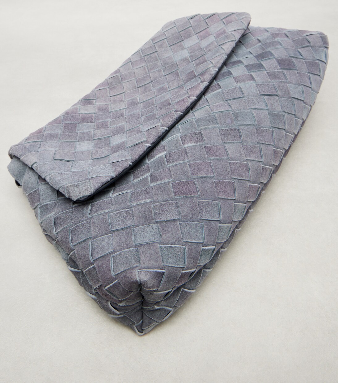 Dustbag Intrecciato suede clutch | Bottega Veneta