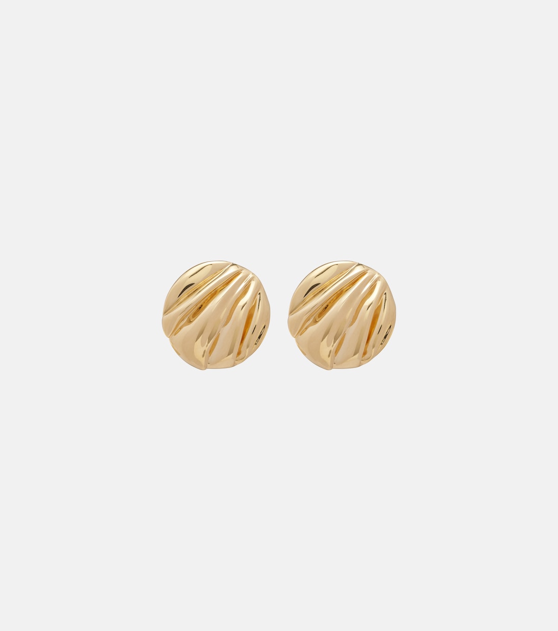 Chloé Pleats clip-on earrings | Chloé