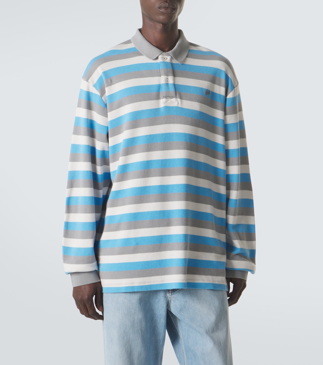 Striped cotton polo shirt | ERL