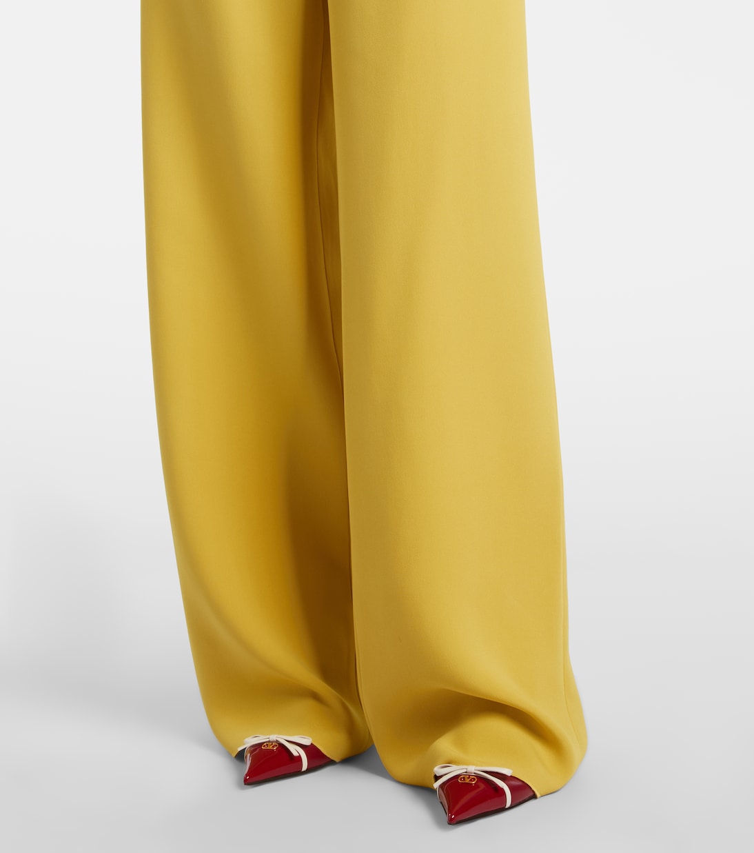Silk wide-leg pants | Valentino