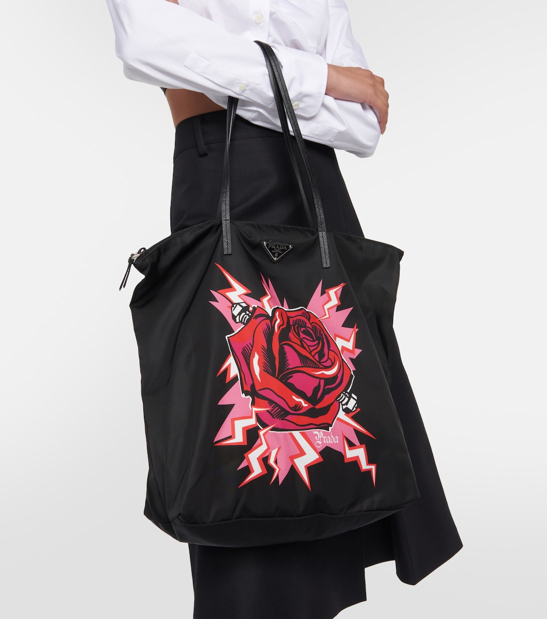 Set of two nylon totes | Prada
