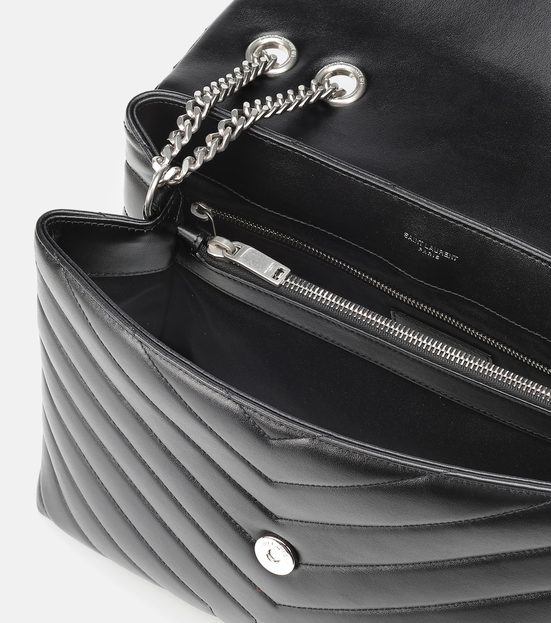 Borsa Loulou Medium in pelle matelassé | Saint Laurent