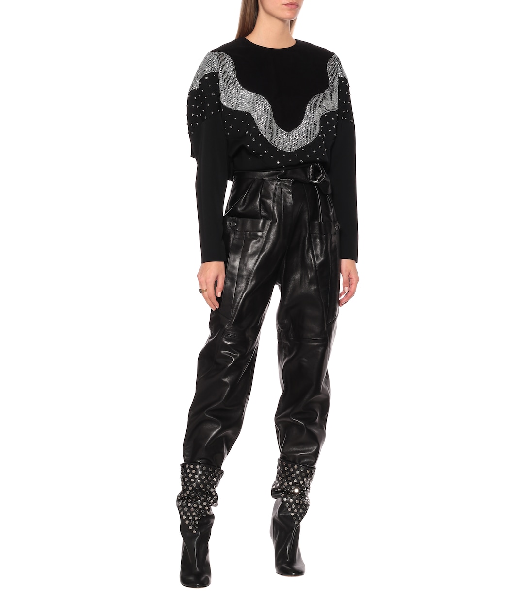 Valia embellished wool top | Isabel Marant