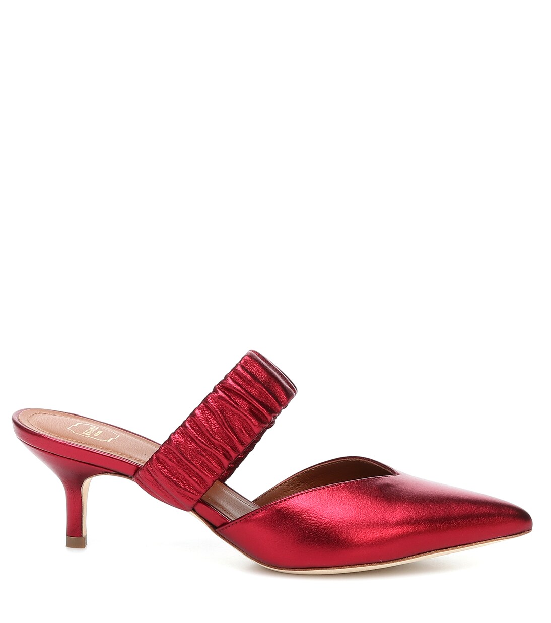 Matilda 45 metallic leather mules | Malone Souliers